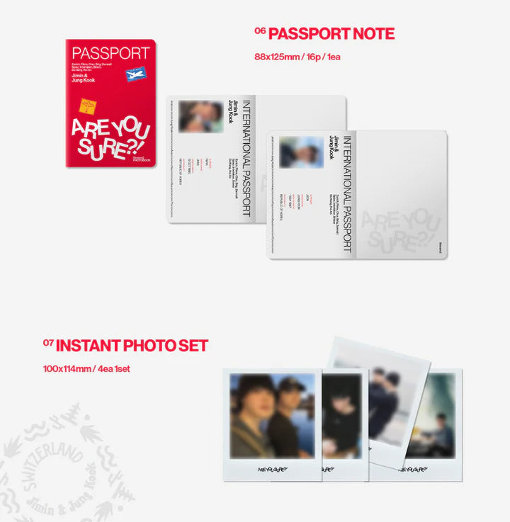 JIMIN X JUNGKOOK (BTS) - ARE YOU SURE?! SEASON 2 PHOTOBOOK