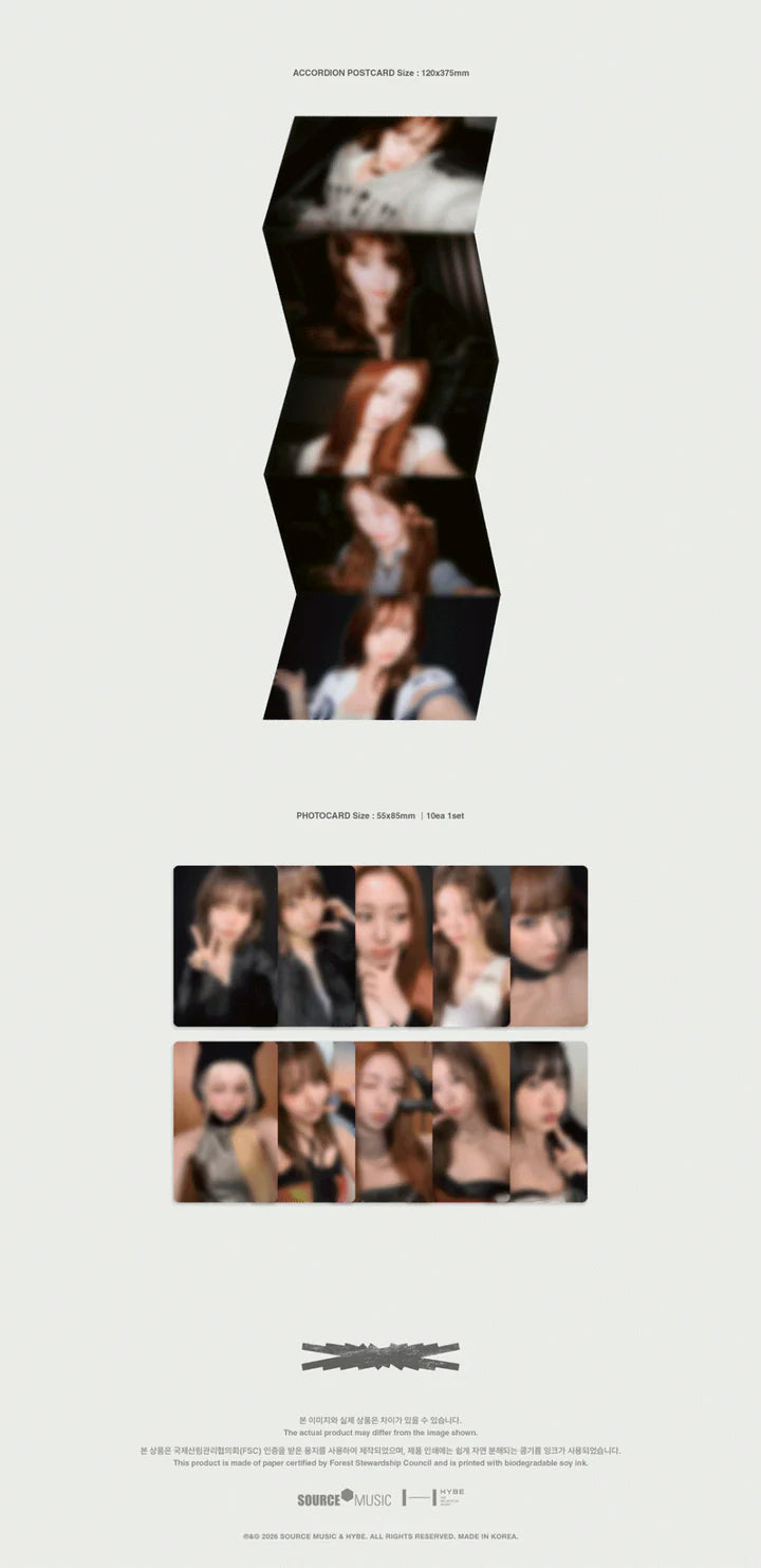 LE SSERAFIM - DEAR, FEARNOT FILM PHOTOBOOK