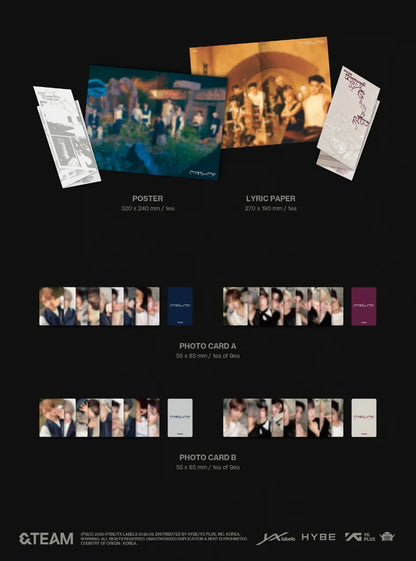 &TEAM - MARK ON ME 2ND MINI ALBUM