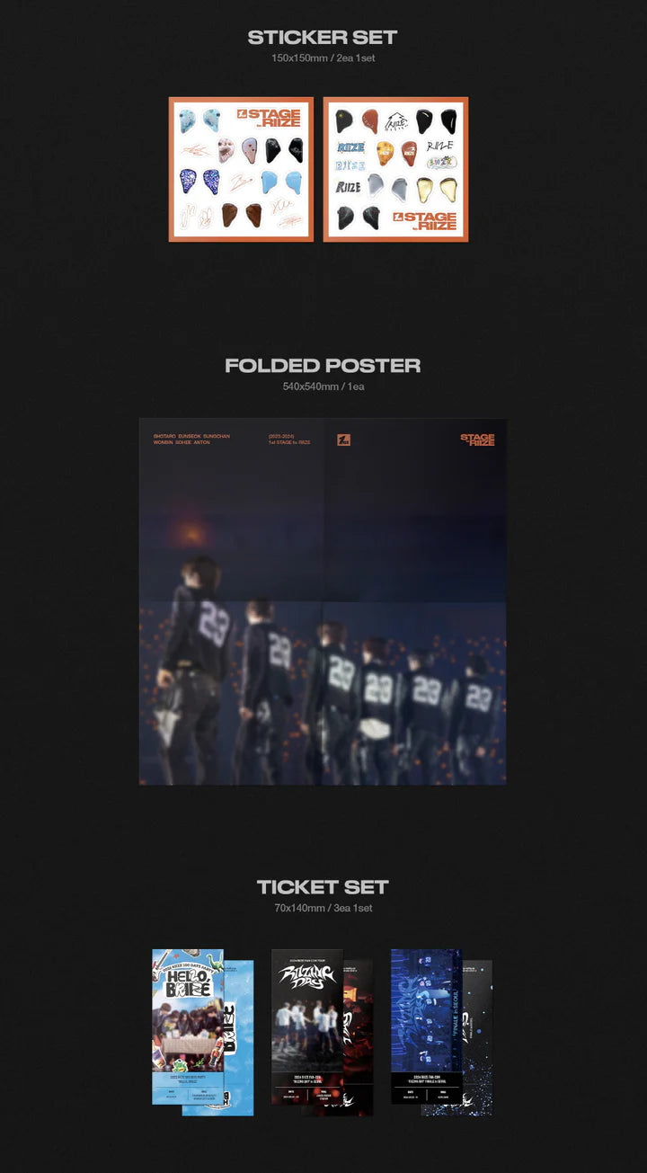 RIIZE - 1ST STAGE TO RIIZE BLU-RAY