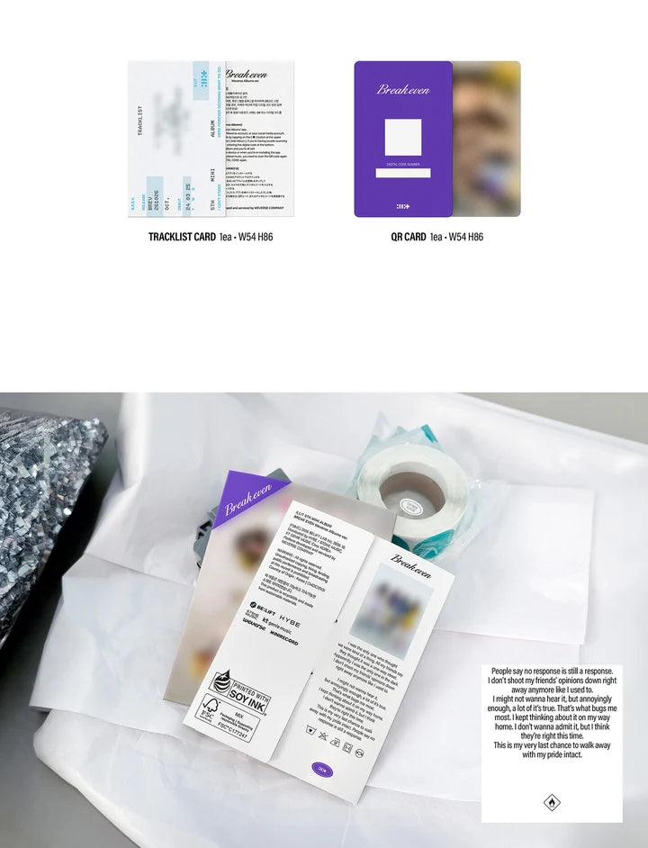(PRE-ORDER) ILLIT - BREAK EVEN 5TH MINI ALBUM [WEVERSE ALBUM VER.]