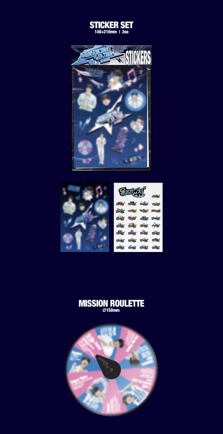 (PRE-ORDER) JIN #RUNSEOKJIN EP.TOUR IN GOYANG CHALLENGE BOOK