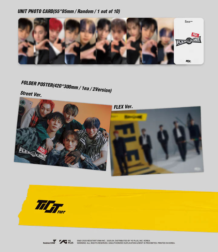 TIOT - FLEX LINE 3RD MINI ALBUM [PHOTOBOOK VER.]