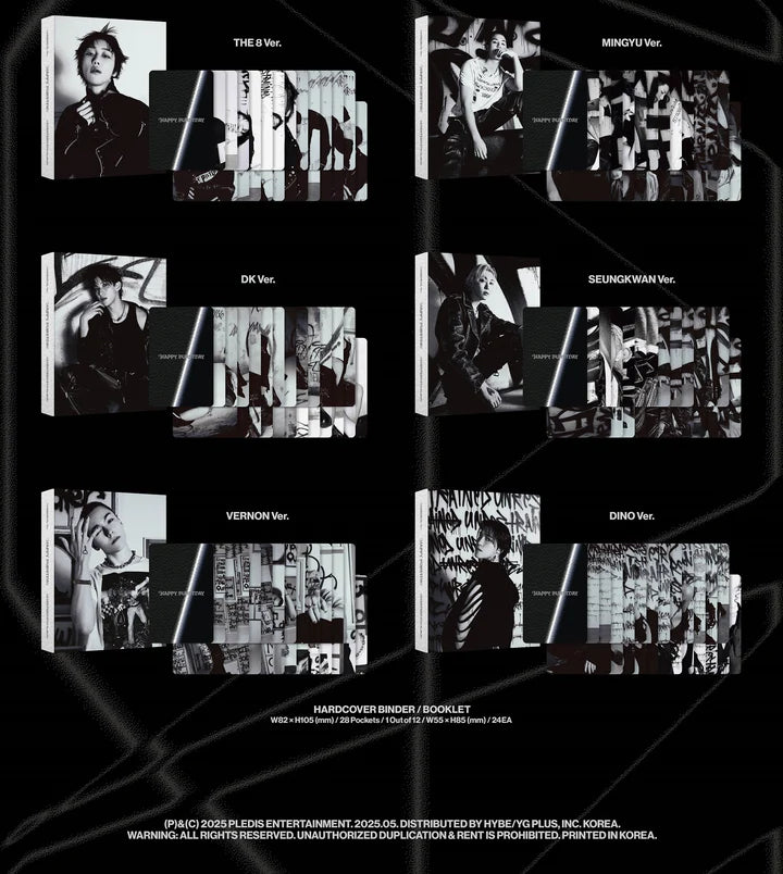 SEVENTEEN - HAPPY BURSTDAY 5TH ALBUM [DAREDEVIL VER.]