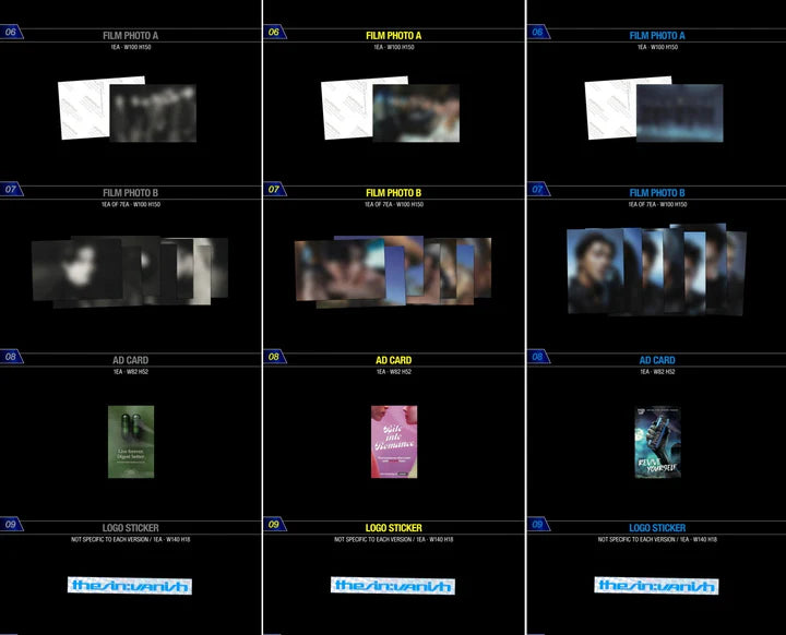 ENHYPEN - THE SIN: VANISH 7TH MINI ALBUM POB