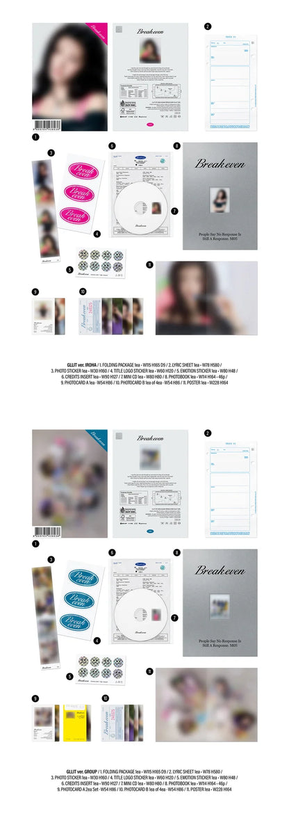 (PRE-ORDER) ILLIT - BREAK EVEN 5TH MINI ALBUM [GLLIT VER.]