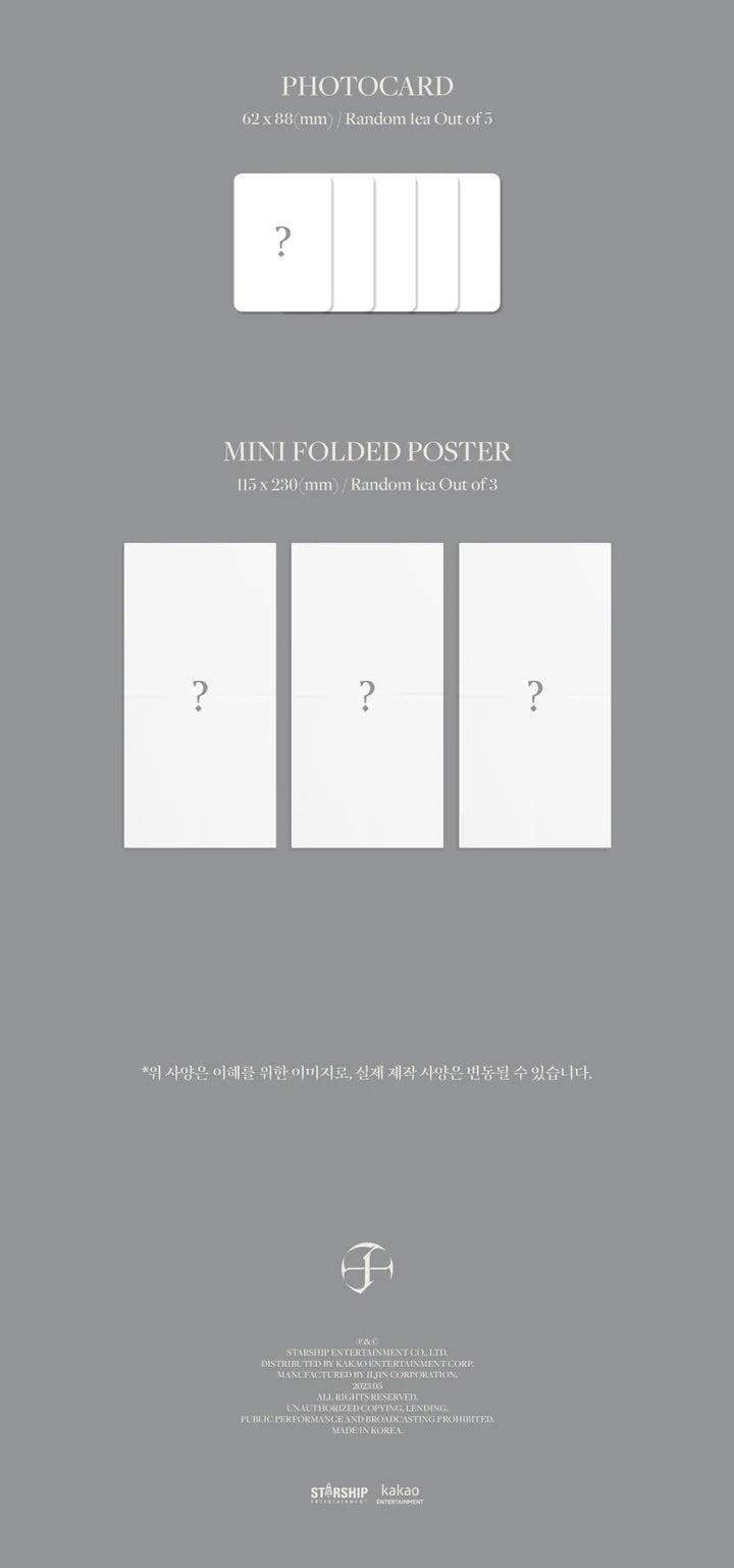 JOOHONEY (MONSTA X) - LIGHTS 1ST MINI ALBUM [JEWEL CASE VER.]