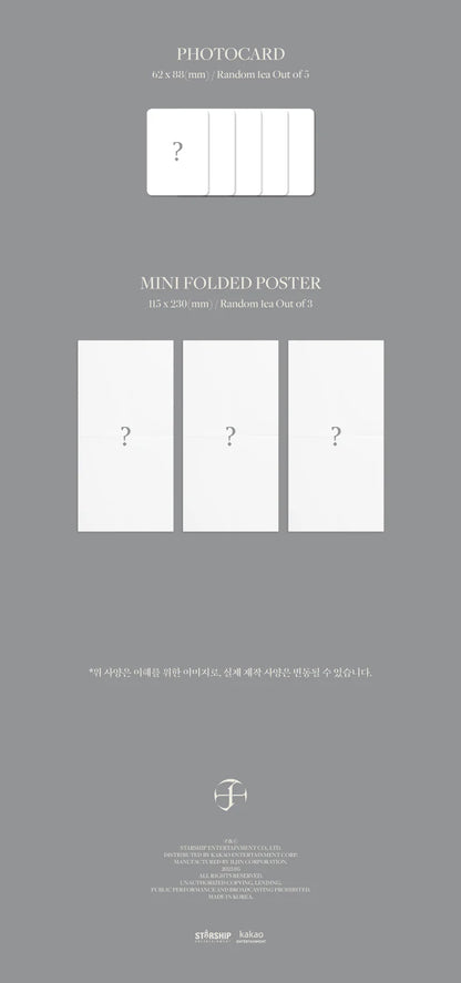 JOOHONEY (MONSTA X) - LIGHTS 1ST MINI ALBUM [JEWEL CASE VER.]