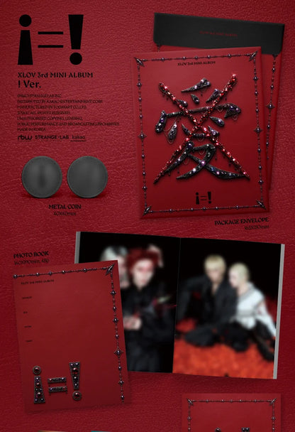 (PRE-ORDER) XLOV - I=! 3RD MINI ALBUM