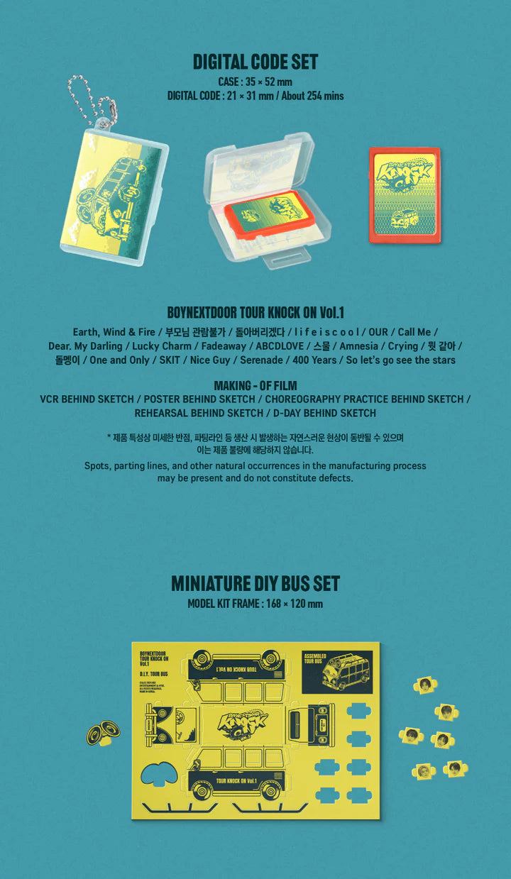 BOYNEXTDOOR - TOUR KNOCK ON VOL.1