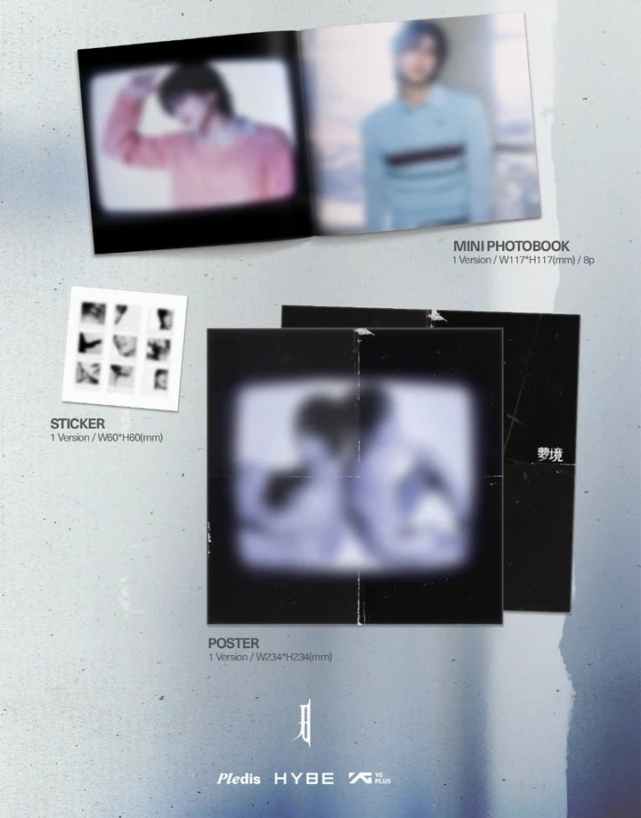 (PRE-ORDER) JEONGHAN X JOSHUA (SEVENTEEN) - DREAMSCAPE 1ST ALBUM [DREAM RECORD VER.]