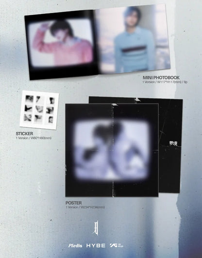 (PRE-ORDER) JEONGHAN X JOSHUA (SEVENTEEN) - DREAMSCAPE 1ST ALBUM [DREAM RECORD VER.]
