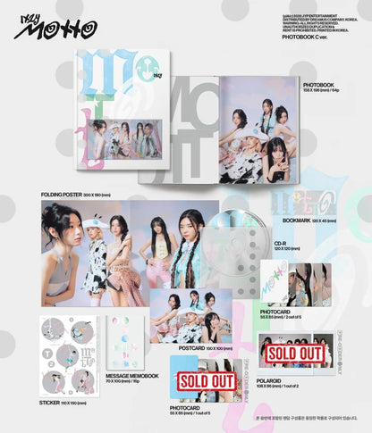 ITZY - MOTTO 12TH MINI ALBUM [PHOTOBOOK VER.]