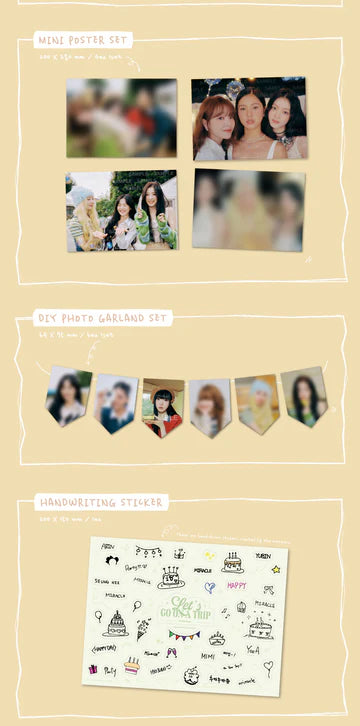 OH MY GIRL - 2025 SEASON'S GREETINGS [LET'S GO ON A TRIP]