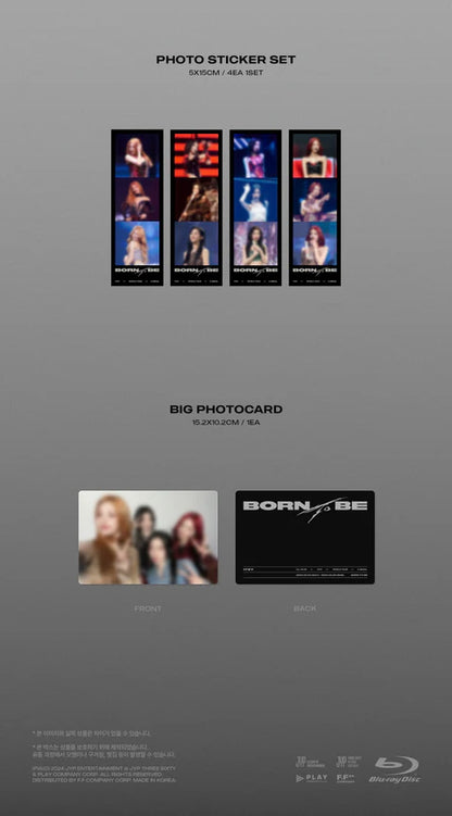 ITZY - BORN TO BE 2ND WORLD TOUR IN SEOUL BLU-RAY