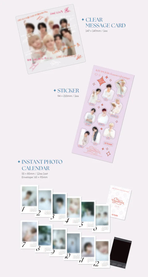 (PRE-ORDER) &TEAM - 2026 SEASON'S GREETINGS [IN A DAYDREAM]