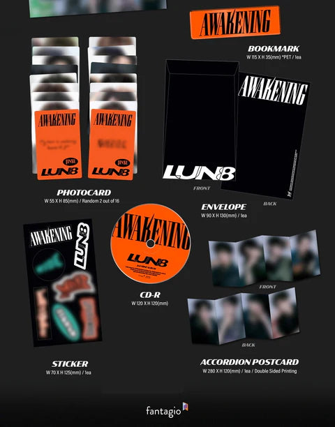 LUN8 - AWAKENING 3RD MINI ALBUM