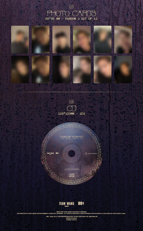 JACKSON WANG (GOT7) - MAGICMAN 2 2ND ALBUM