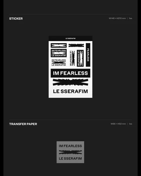 LE SSERAFIM - FEARLESS 1ST MINI ALBUM