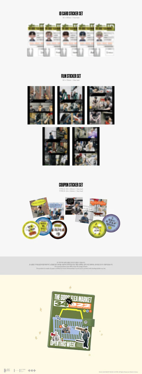 TOMORROW X TOGETHER (TXT) - 2026 DECO KIT [THE GODS' FLEA MARKET]