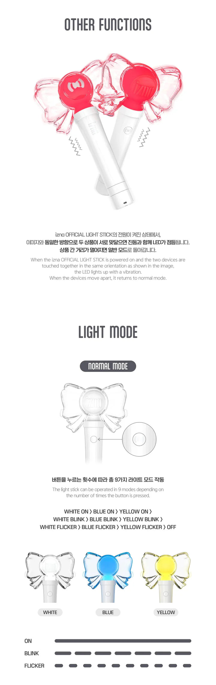 IZNA - OFFICIAL LIGHT STICK