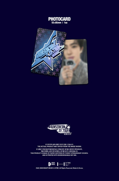 (PRE-ORDER) JIN #RUNSEOKJIN EP.TOUR IN GOYANG CHALLENGE BOOK