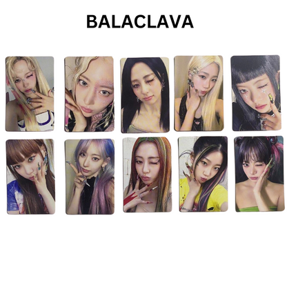 LE SSERAFIM - CRAZY [OFFICIAL PHOTOCARD] BALACLAVA VER.