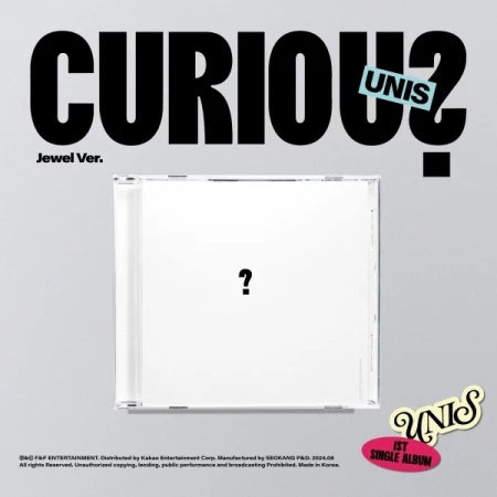 UNIS - CURIOUS 1ST SINGLE ALBUM [JEWEL VER.]