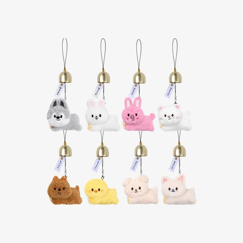 (PRE-ORDER) STRAY KIDS - 2026 RUN IT WORLD TOUR MD PLUSH DOOR BELL KEYRING
