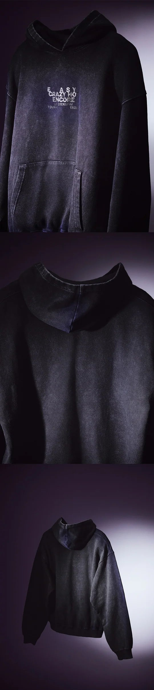 LE SERAFIM - EASY CRAZY HOT TOUR ENCORE IN SEOUL MD HOODIE
