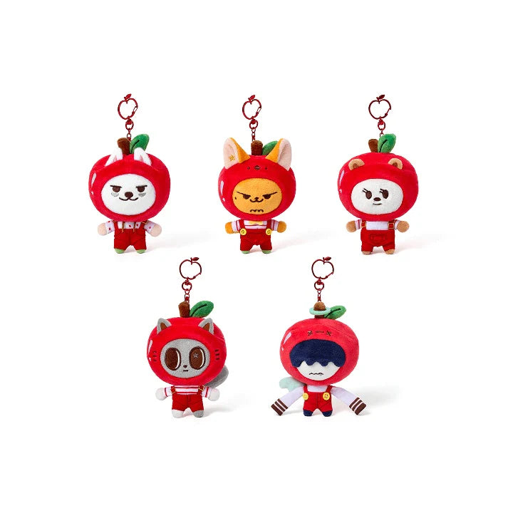 (PRE-ORDER) TOMORROW X TOGETHER (TXT) - HEY! APPUL PPULBATU OFFICIAL MD PLUSH KEYRING [APPLE VER.]