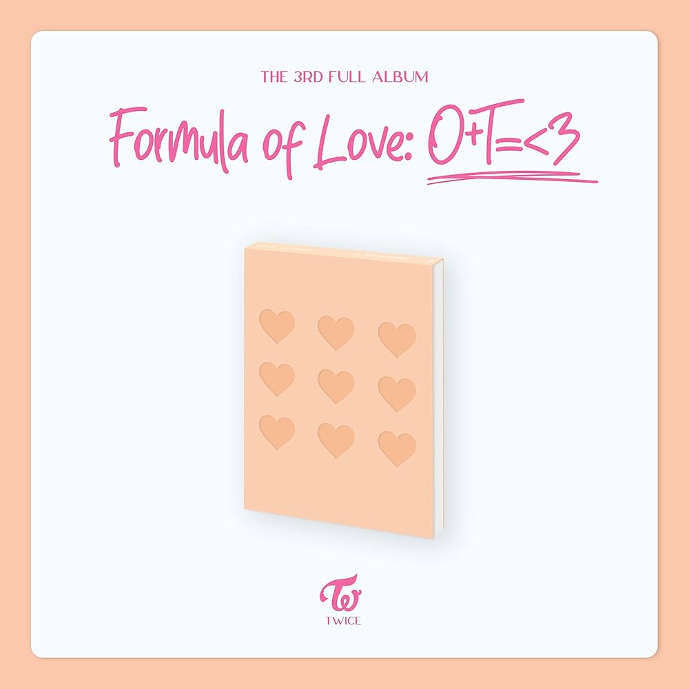 TWICE - FORMULA OF LOVE:O+T=<3 ALBUM [STANDARD VER.]