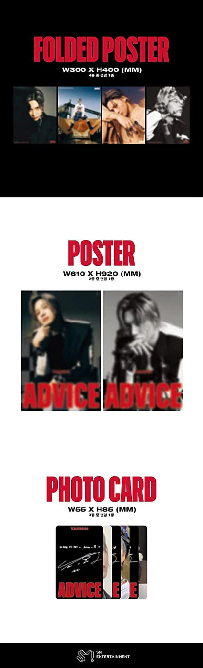 TAEMIN (SHINEE) - ADVICE 3RD MINI ALBUM