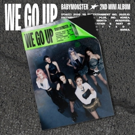BABYMONSTER - WE GO UP 2ND MINI ALBUM [PHOTOBOOK WE VER.]