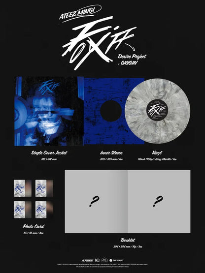 (PRE-ORDER) MINGI (ATEEZ) - FIX OFF DESIRE PROJECT: ORIGIN VINYL LP