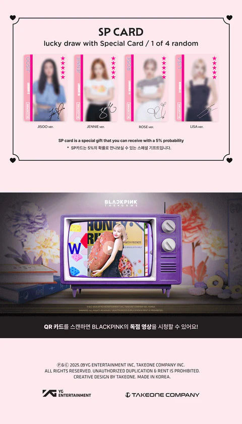 BLACKPINK - LA COLECCIÓN DE TARJETAS FOTOGRÁFICAS DEL JUEGO MUNDO EN MINIATURA