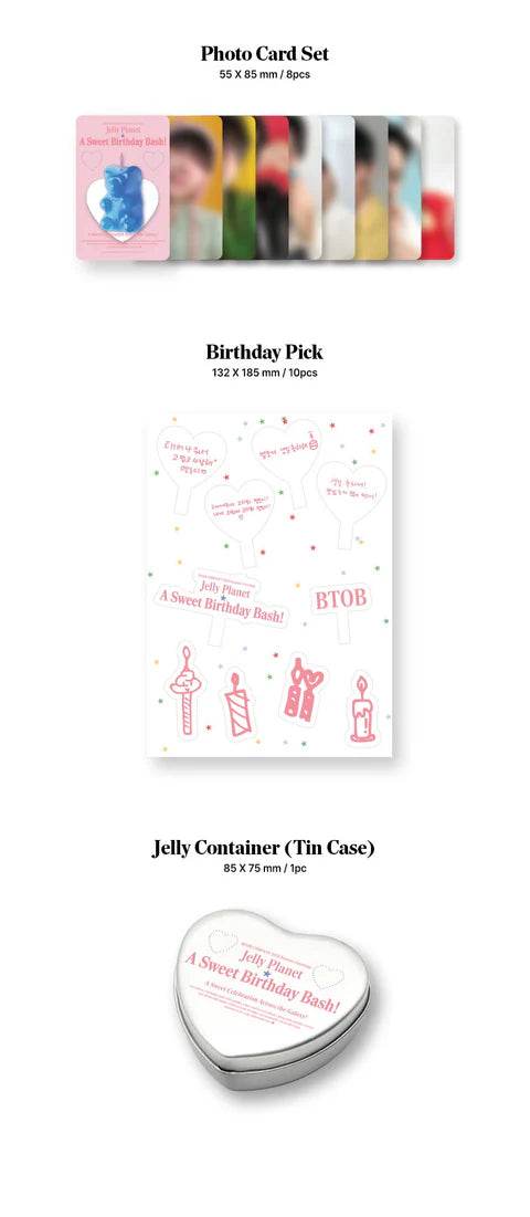 BTOB - 2025 SEASON'S GREETINGS [JELLY PLANET: A SWEET BIRTHDAY BASH!]