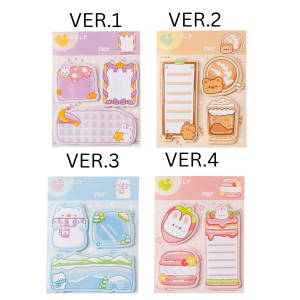 NOTEPAD KAWAII SET LOVELY DAY