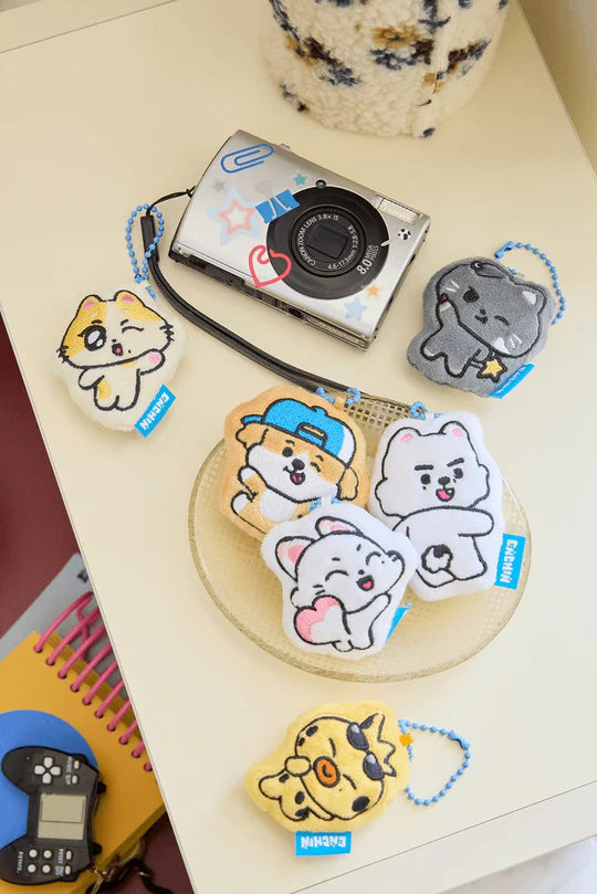 (PRE-ORDER) ENHYPEN - ENCHIN OFFICIAL CHARACTER MD CUSHION KEYRING RANDOM