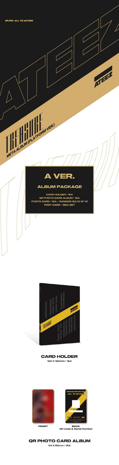 ATEEZ - TREASURE EP.FIN: ALL TO ACTION [VER. PLATAFORMA]