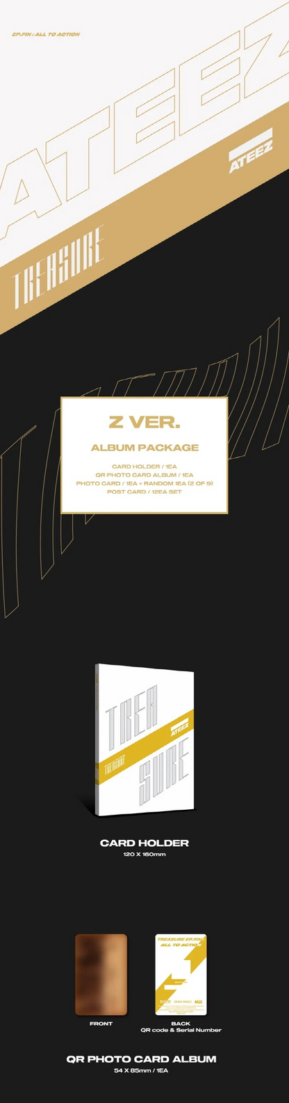 ATEEZ - TREASURE EP.FIN: ALL TO ACTION [VER. PLATAFORMA]