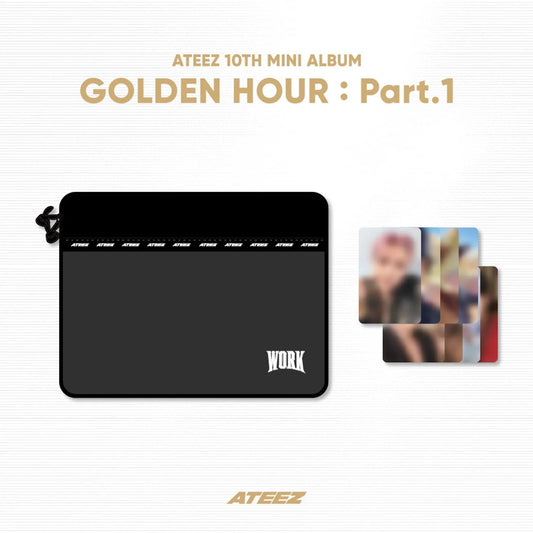 ATEEZ - GOLDEN HOUR: PART 1 OFFICIAL MD TABLE MULTI POUCH