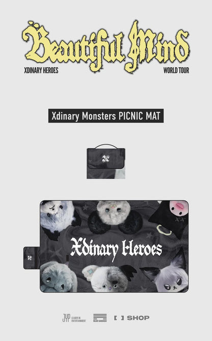 XDINARY HEROES - BEAUTIFUL MIND WORLD TOUR EN SEÚL OFICIAL MD PICNIC MAT