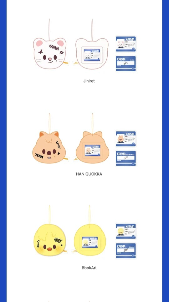 STRAY KIDS - KARMA POP-UP STORE MD SKZOO NAME TAG [KARMA VER.]