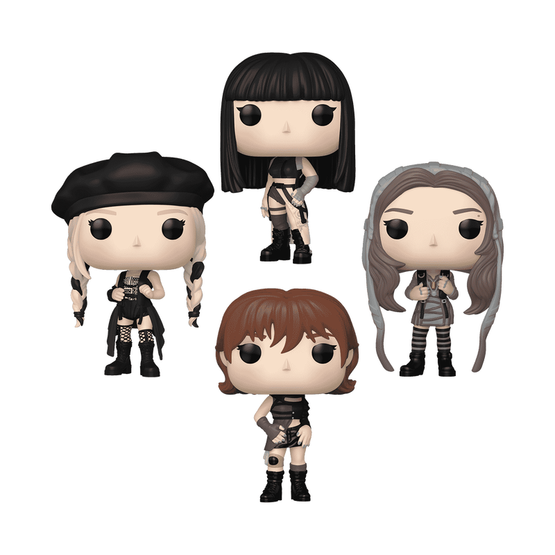 BLACKPINK PINK VENOM FUNKO POP! 4-PACK