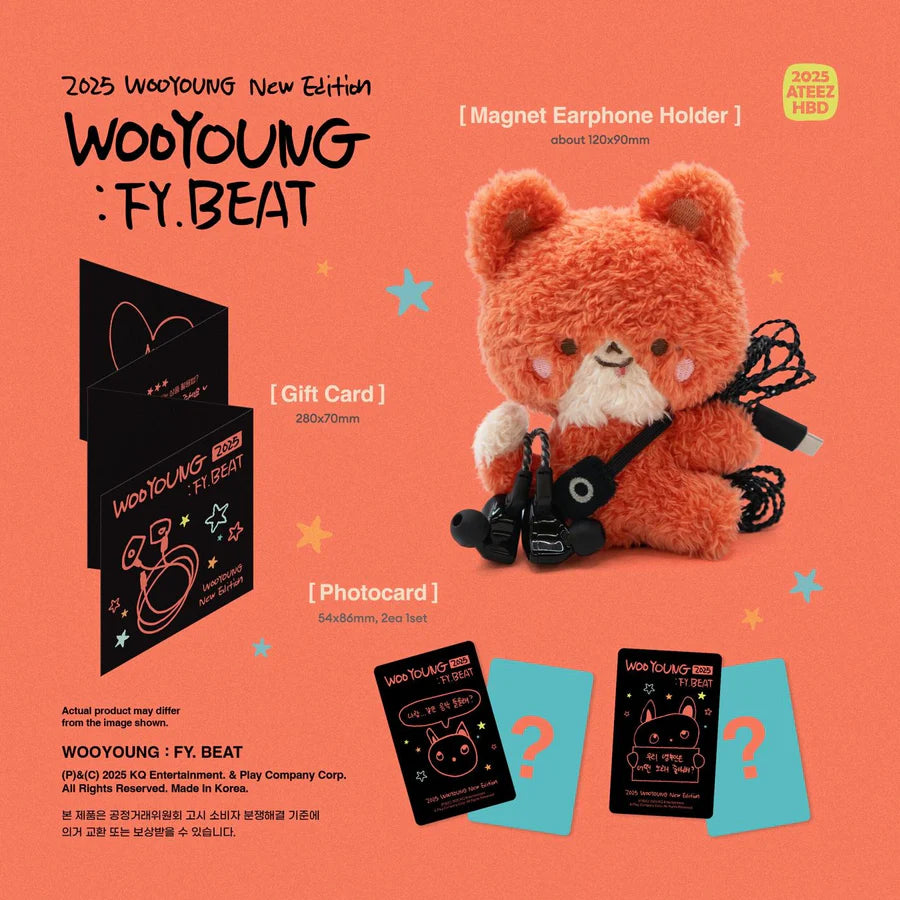 (PRE-ORDER) WOOYOUNG (ATEEZ) - FY.BEAT MD 2025 HAPPY BIRTHDAY