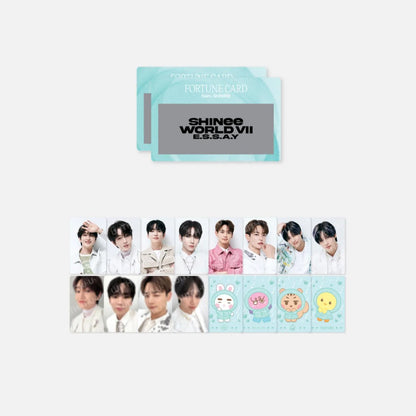SHINEE - E.S.S.A.Y WORLD VII OFFICIAL MD FORTUNE SCRATCH SET