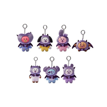 BTS - BT21 ANGEL & VILLAIN OFFICIAL MD VILLAIN PLUSH KEYRING