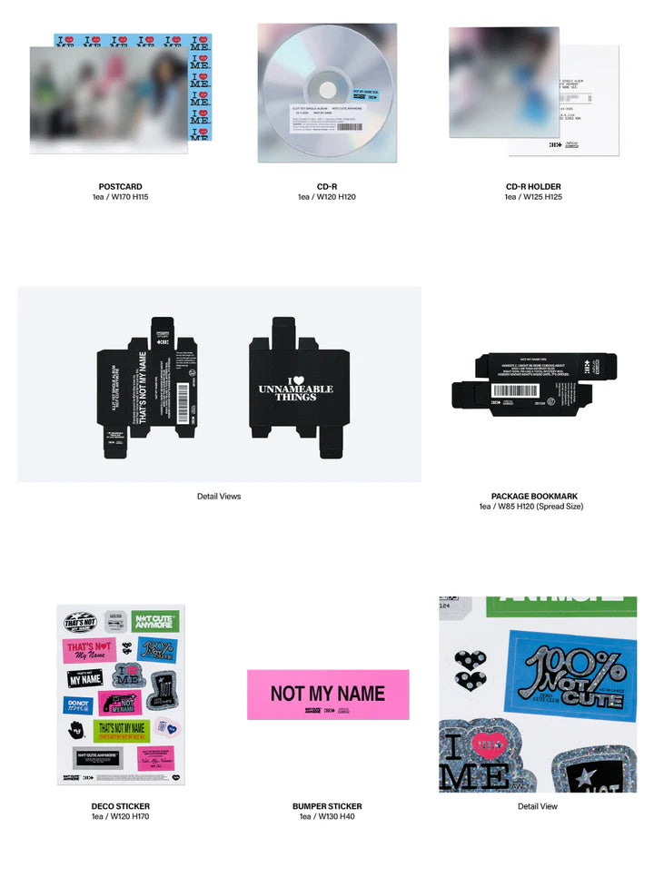 ILLIT - NOT CUTE ANYMORE 1ST SINGLE ALBUM