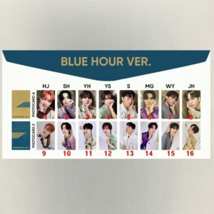 ATEEZ - GOLDEN HOUR: PART.1 [OFFICIAL PHOTOCARD] BLUE HOUR VER